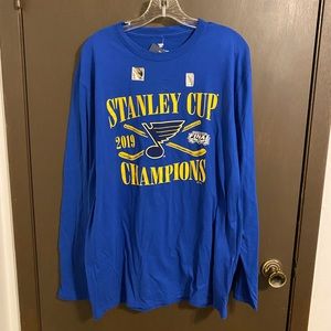XL St. Louis Blues Stanley Cup Champions Long Sleeve T-Shirt